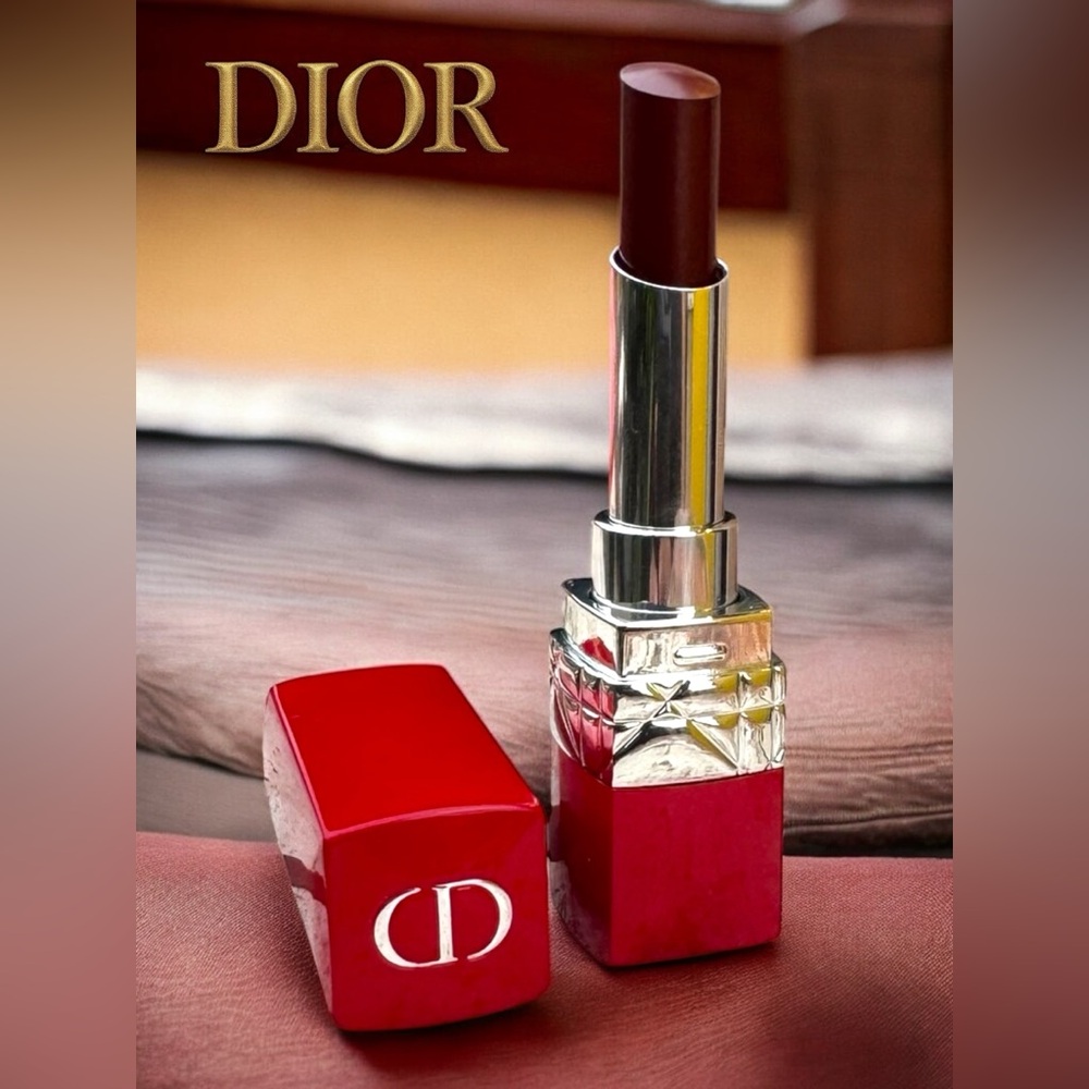 DIOR ULTRA POISON (883) Rouge Dior Ultra Rouge Lipstick. NEW WITHOUT BOX - Picture 5 of 14
